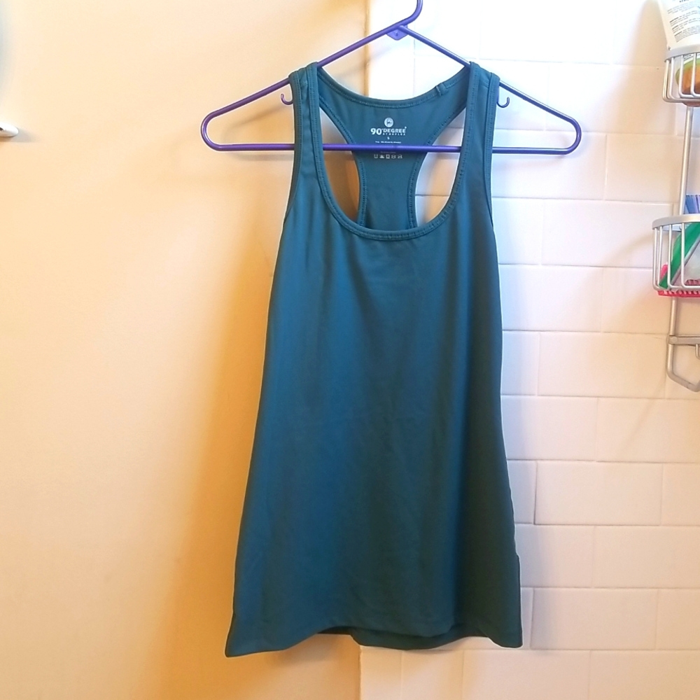90 Degree by reflex racerback tank size S